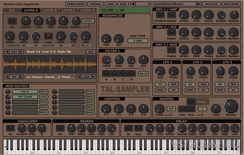 Togu Audio Line - TAL-Sampler 2.2.3 VSTi, AAX, AU WIN.OSX x86 x64 Togu Audio Line - TAL-Sampler 2.2.3 VSTi, AAX, AU WIN.OSX x86 x64