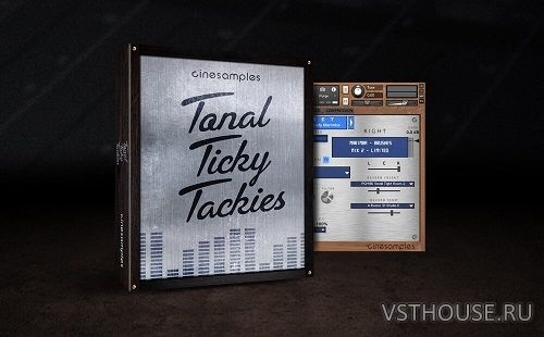 Cinesamples - Tonal Ticky Tackies (KONTAKT) Cinesamples - Tonal Ticky Tackies (KONTAKT)