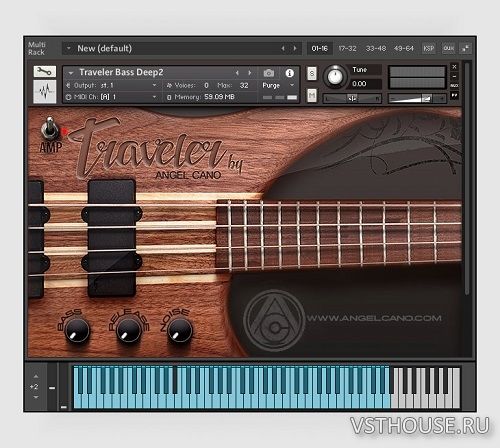 Angel Cano - Traveler Bass v1.12 (KONTAKT) Angel Cano - Traveler Bass v1.12 (KONTAKT)