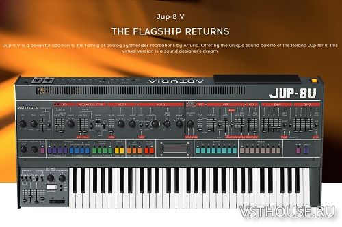Arturia - Jup-8 V3 3.3.0.1391 STANDALONE, VSTi, VSTi3, AAX x86 x64 Arturia - Jup-8 V3 3.3.0.1391 STANDALONE, VSTi, VSTi3, AAX x86 x64