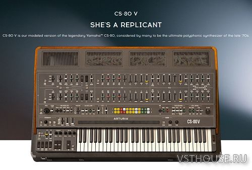 Arturia - CS-80 V3 3.3.0.1391 STANDALONE, VSTi, VSTi3, AAX x86 x64 Arturia - CS-80 V3 3.3.0.1391 STANDALONE, VSTi, VSTi3, AAX x86 x64