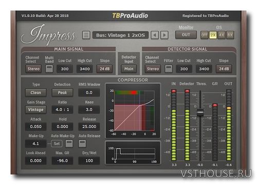 TBProAudio - Impress 1.9.10 VST, VST3, RTAS, AAX x86 x64 TBProAudio - Impress 1.9.10 VST, VST3, RTAS, AAX x86 x64
