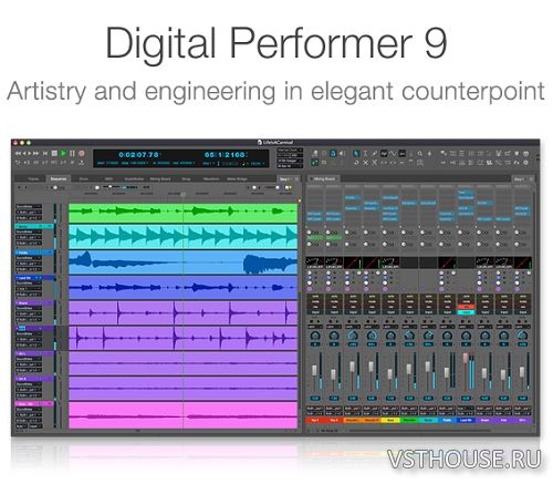 MOTU - Digital Performer 9.5.2 x86 x64 [05.2018, ENG]