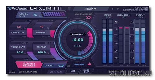 TBProAudio - LA xLimit II 1.3.0 VST, VST3, RTAS, AAX x86 x64 TBProAudio - LA xLimit II 1.3.0 VST, VST3, RTAS, AAX x86 x64