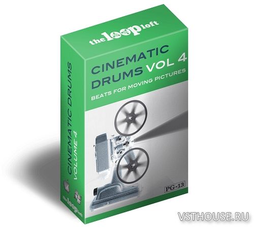 The Loop Loft - Cinematic Drums Vol.4 (WAV) The Loop Loft - Cinematic Drums Vol.4 (WAV)