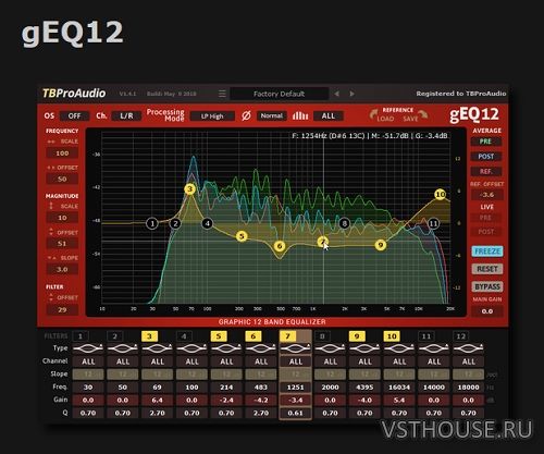 TBProAudio - gEQ12 1.4.1 VST, VST3, RTAS, AAX x86 x64 TBProAudio - gEQ12 1.4.1 VST, VST3, RTAS, AAX x86 x64