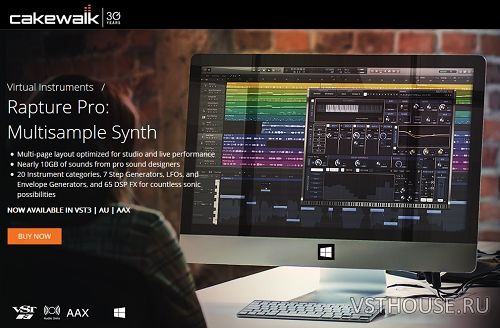 Cakewalk - Rapture Pro + Session 2.0.5.81 + Pro Factory Library Cakewalk - Rapture Pro + Session 2.0.5.81 + Pro Factory Library