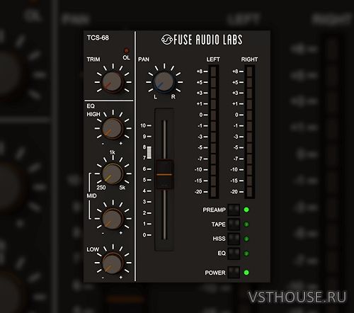 Fuse Audio Labs - TCS-68 1.2.0 VST, VST3, AAX x86 x64 Fuse Audio Labs - TCS-68 1.2.0 VST, VST3, AAX x86 x64
