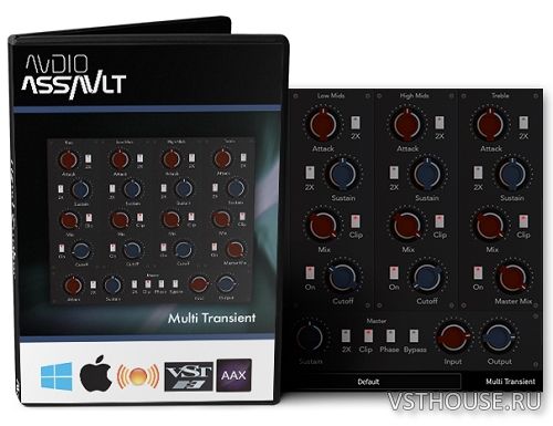 Audio Assault - Multi Transient 1.7 VST, VST3, RTAS, AAX, AU WIN.OSX Audio Assault - Multi Transient 1.7 VST, VST3, RTAS, AAX, AU WIN.OSX
