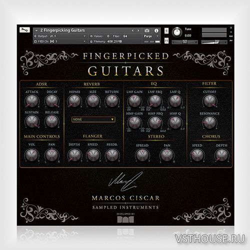 Marcos Ciscar - Fingerpicked Guitars (KONTAKT)