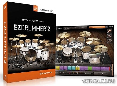 Toontrack - EZdrummer 2.1.6 + Core Library 1.1.1 STANDALONE, VSTi Toontrack - EZdrummer 2.1.6 + Core Library 1.1.1 STANDALONE, VSTi