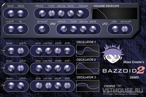 Maxx Claster - Bazzoid v.2.2.5 VST x86 Maxx Claster - Bazzoid v.2.2.5 VST x86