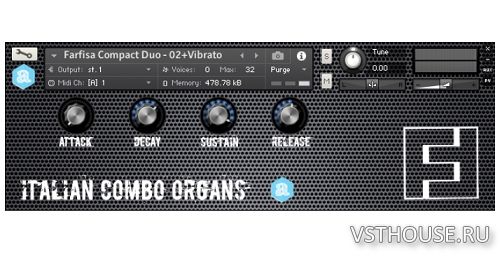 Autodafe - Italian Combo Organs (KONTAKT)