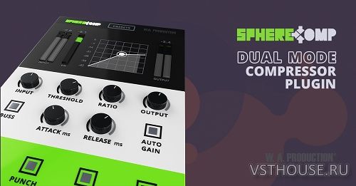 W.A.Production - SphereComp 1.0.0 VST, VST3, AAX, AU WIN.OSX x86 x64
