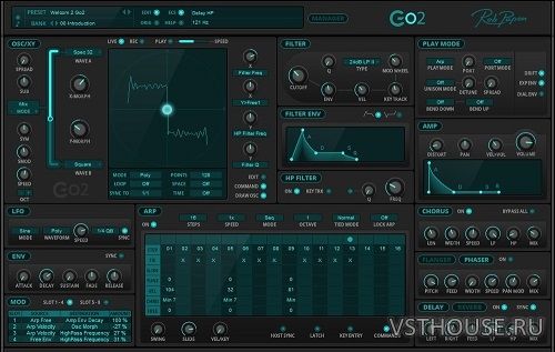 Rob Papen - Go2 1.0.1 VSTi, AAX x86 x64 Rob Papen - Go2 1.0.1 VSTi, AAX x86 x64