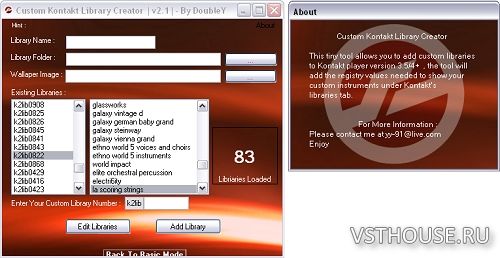 Doubley - Custom Kontakt Library Creator 2.1 Doubley - Custom Kontakt Library Creator 2.1