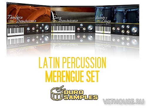 Duro Samples - Latin Percussion Merengue Set 2.4.1.0 VSTi x86 x64 Duro Samples - Latin Percussion Merengue Set 2.4.1.0 VSTi x86 x64