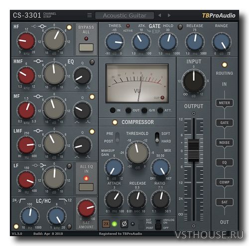 TBProAudio - CS-3301 1.5.1 VST, VST3, RTAS, AAX x86 x64 TBProAudio - CS-3301 1.5.1 VST, VST3, RTAS, AAX x86 x64