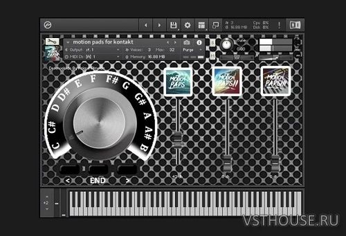 K-Instruments - Motion Pads (KONTAKT) K-Instruments - Motion Pads (KONTAKT)