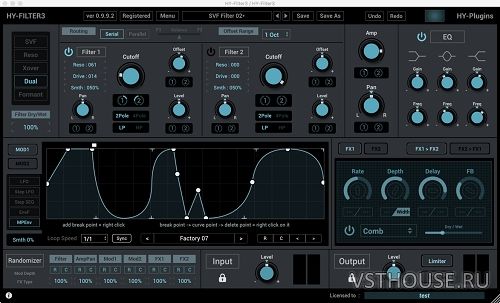 Hy-plugins - HY-Filter3 v1.1.0 VST, VST3 x86 x64 Hy-plugins - HY-Filter3 v1.1.0 VST, VST3 x86 x64