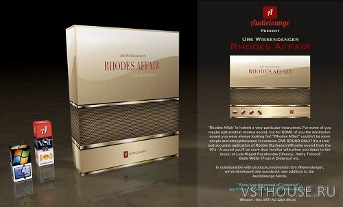 Audiolounge Urs Wiesendanger - Rhodes Affair 2.4.2.0 VSTi x86 x64
