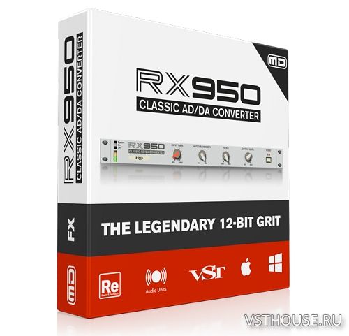 Mathieu Demange - RX950 Classic AD DA Converter v1.0.4 Mathieu Demange - RX950 Classic AD DA Converter v1.0.4