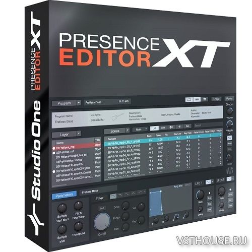 Presonus - Presence XT Editor for Studio one 4.01 - Win x64 Presonus - Presence XT Editor for Studio one 4.01 - Win x64