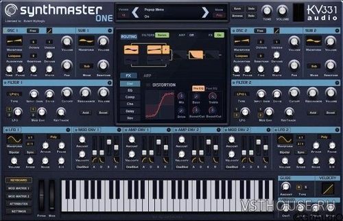 KV331 Audio - SynthMaster One v1.1.6 VSTi, AAX, STANDALONE x86 x64