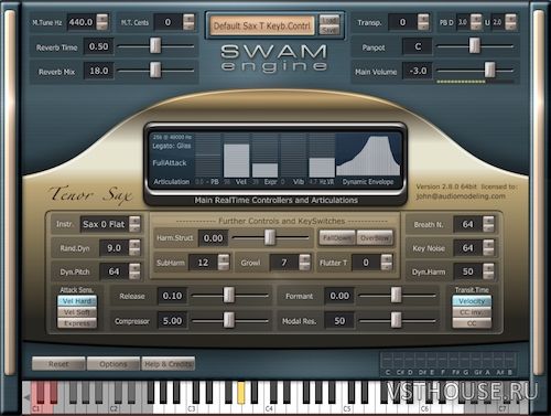 SWAM Engine - SWAM Soprano Sax v2.7.0 CE-V.R VSTI, AAX X64 SWAM Engine - SWAM Soprano Sax v2.7.0 CE-V.R VSTI, AAX X64