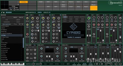 FXpansion - Cypher2 v2.4.8.0 VSTi, AAX x64