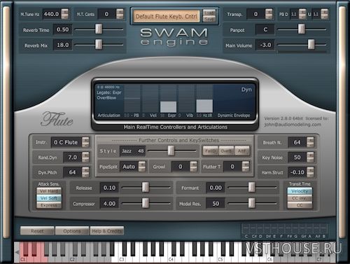 SWAM Engine - SWAM Flutes v2.8.1 CE-V.R VSTI, AAX X64 SWAM Engine - SWAM Flutes v2.8.1 CE-V.R VSTI, AAX X64