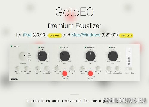 Klevgrand - GotoEQ v1.0.0 VST, AAX x64 Klevgrand - GotoEQ v1.0.0 VST, AAX x64
