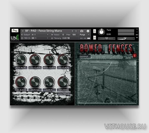 unEarthed Sampling - Bowed Fences (KONTAKT)