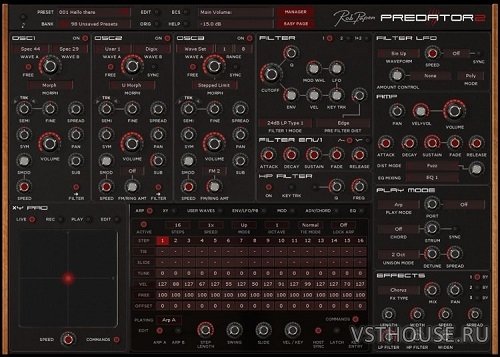 Rob Papen - Predator2 1.0.4 VSTi, AAX, NKS x86 x64 Rob Papen - Predator2 1.0.4 VSTi, AAX, NKS x86 x64