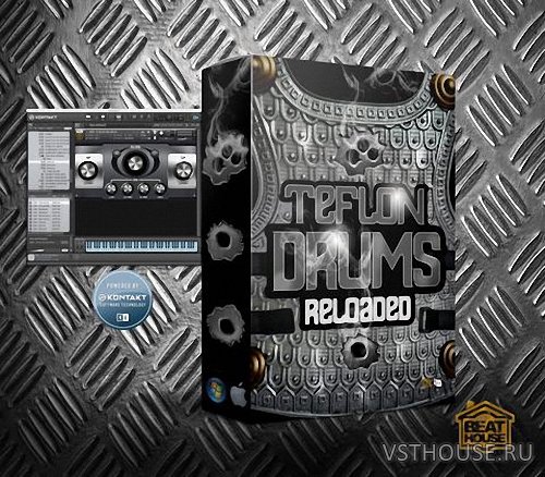 The Beat House Kits - Teflon Drums Reloaded (KONTAKT,WAV) The Beat House Kits - Teflon Drums Reloaded (KONTAKT,WAV)