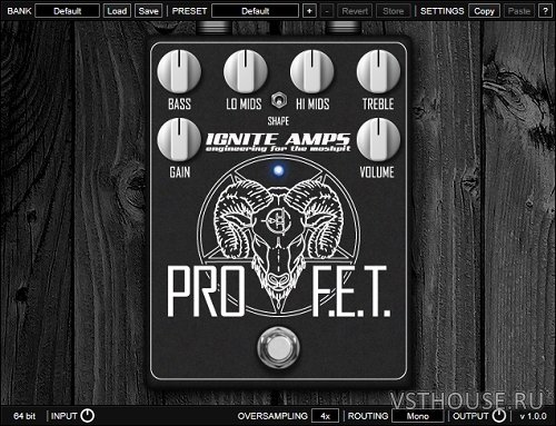 Ignite Amps - ProF.E.T v1.0.0 VST, VST3 x86 x64 Ignite Amps - ProF.E.T v1.0.0 VST, VST3 x86 x64
