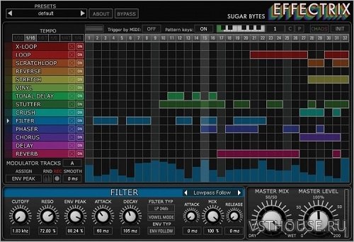 Sugar Bytes - Effectrix v1.4.0 STANDALONE, VSTi x86 x64 Sugar Bytes - Effectrix v1.4.0 STANDALONE, VSTi x86 x64