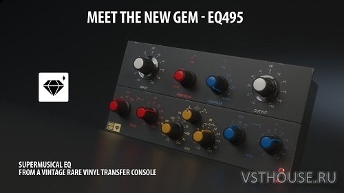 Overloud - Gem EQ495 1.2.0 STANDALONE, VST, VST3, AAX, AU WIN.OSX