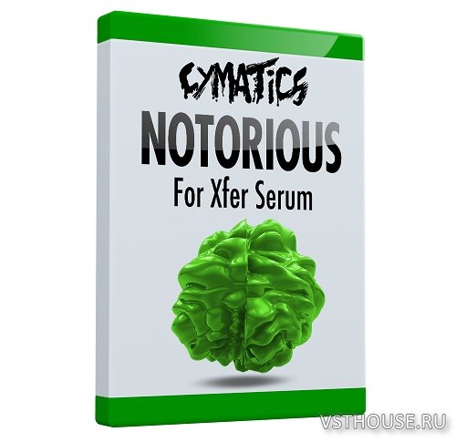 Cymatics - Notorious for Xfer Serum (G House) (SERUM) Cymatics - Notorious for Xfer Serum (G House) (SERUM)