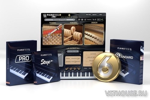Modartt - Pianoteq STAGE v6.2.2 STANDALONE, VSTi, VSTi3, AAX x86 x64