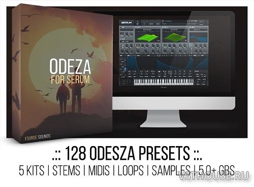 Surge Sound - Odeza For Serum (MIDI, WAV, SERUM)