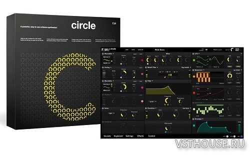 Future Audio Workshop - Circle 2.2.0 STANDALONE, VSTi, AAX, AU WIN.OSX Future Audio Workshop - Circle 2.2.0 STANDALONE, VSTi, AAX, AU WIN.OSX
