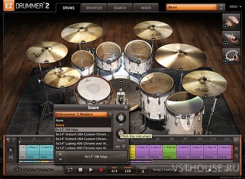 Toontrack - EZDrummer RePack 2.1.3 STANDALONE, VSTi x86 x64 Toontrack - EZDrummer RePack 2.1.3 STANDALONE, VSTi x86 x64