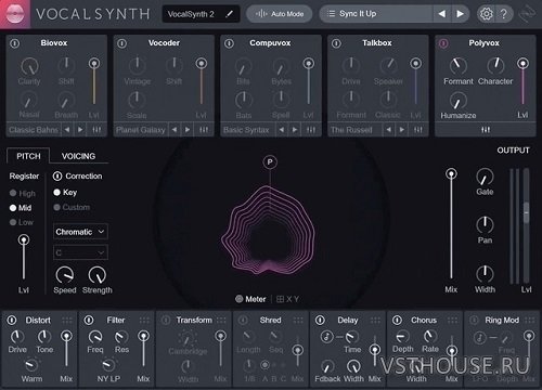 iZotope - VocalSynth 2.01.257 VST, VST3, AAX, AU WIN.OSX x86 x64