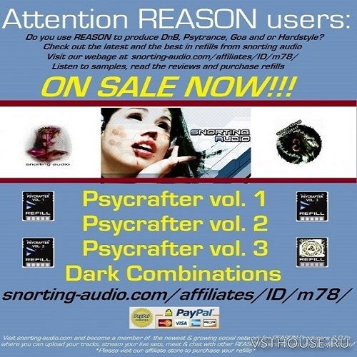 SnortingAudio - PsyCrafter Vol. 1.2.3 (Refill) SnortingAudio - PsyCrafter Vol. 1.2.3 (Refill)