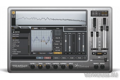 iZotope - Trash 2.05d VST, VST3, AAX x86 x64 NO INSTALL