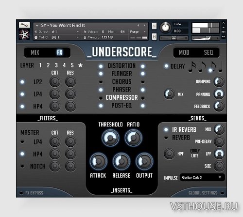 StudioWeapon - UNDERSCORE v1.5 (KONTAKT)