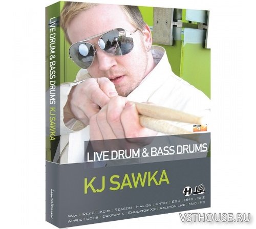 Loopmasters - KJ Sawka Live Drum and Bass Drums Loopmasters - KJ Sawka Live Drum and Bass Drums