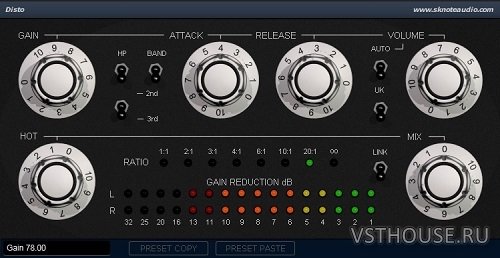 Sknote - Disto-S VST, AU, AAX WiN.OSX x86 x64