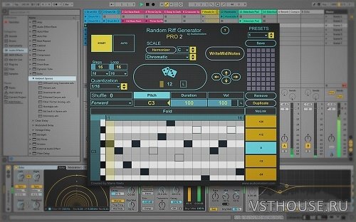 Audiomodern - Audiomodern Random Riff Generator Pro 2 Max for Live